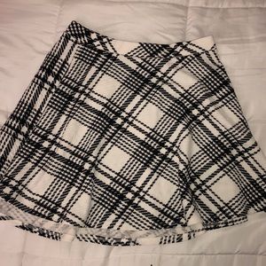 Black and White Skirt